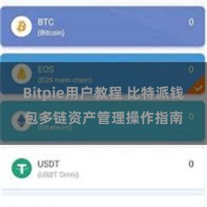 Bitpie用户教程 比特派钱包多链资产管理操作指南