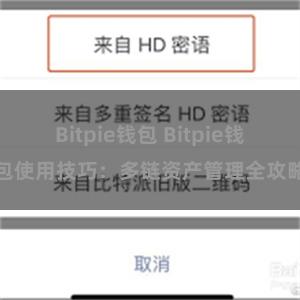 Bitpie钱包 Bitpie钱包使用技巧：多链资产管理全攻略