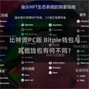 比特派PC版 Bitpie钱包与其他钱包有何不同？