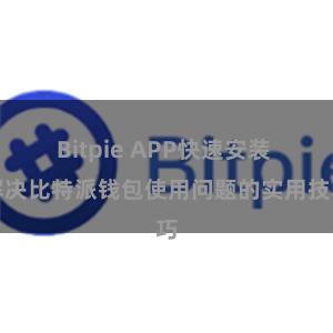 Bitpie APP快速安装 解决比特派钱包使用问题的实用技巧