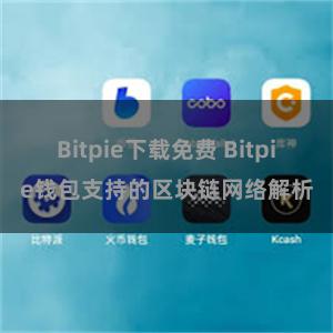 Bitpie下载免费 Bitpie钱包支持的区块链网络解析