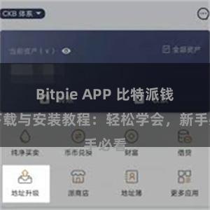 Bitpie APP 比特派钱包下载与安装教程：轻松学会，新手必看