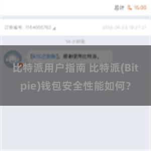 比特派用户指南 比特派(Bitpie)钱包安全性能如何？