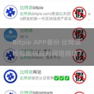 Bitpie APP备份 比特派钱包如何应对网络拥堵？